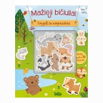 Mažieji bičiuliai. Knygelė su magnetukais
