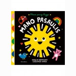 Mano pasaulis. Didelio kontrasto liečiamoji knyga