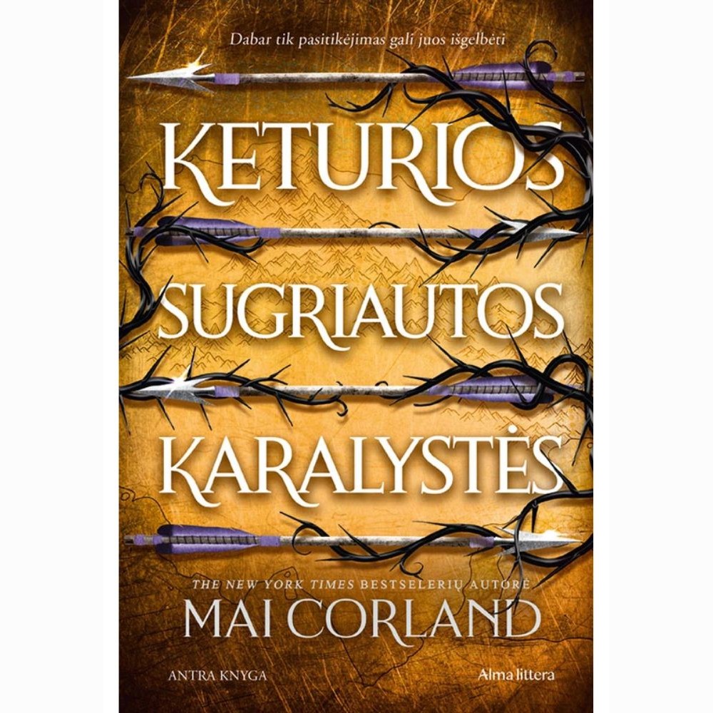 Keturios sugriautos karalystės. Serijos „Penki lūžę kalavijai“. 2 knyga