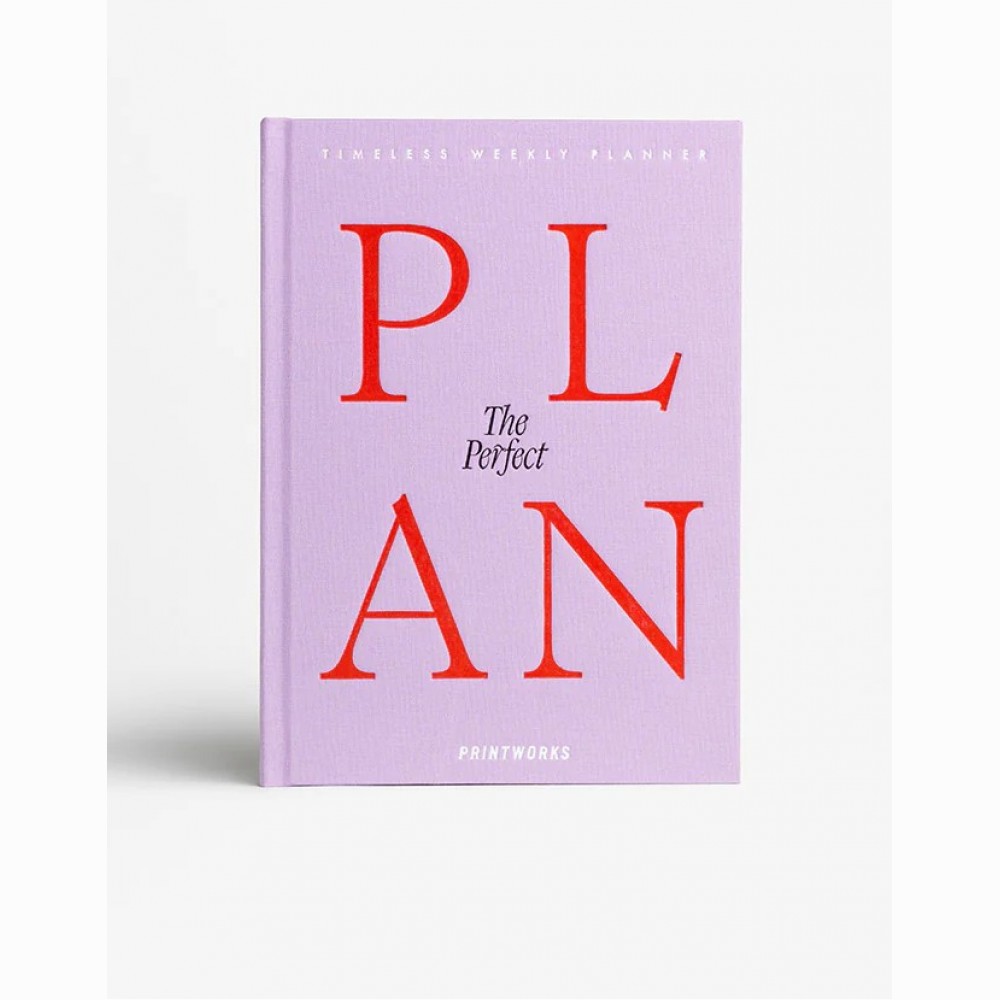 Savaitės planuoklis The Perfect Plan, violetinis