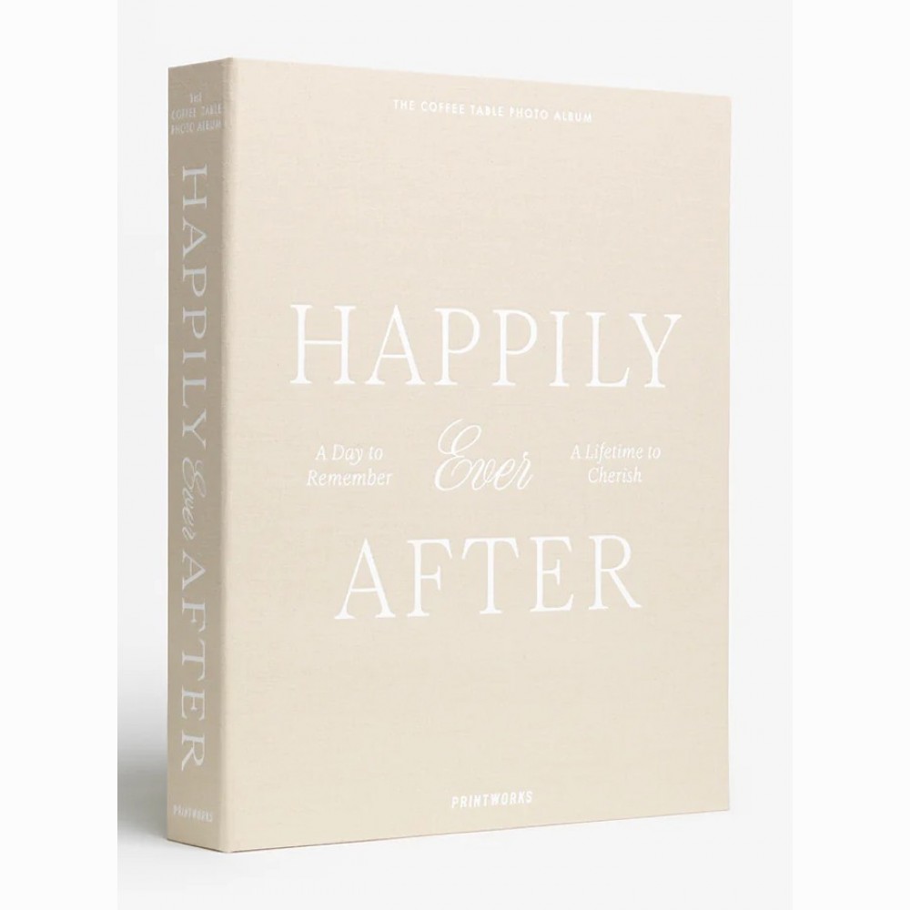 Vestuvių albumas HAPPILY EVER AFTER, kreminis