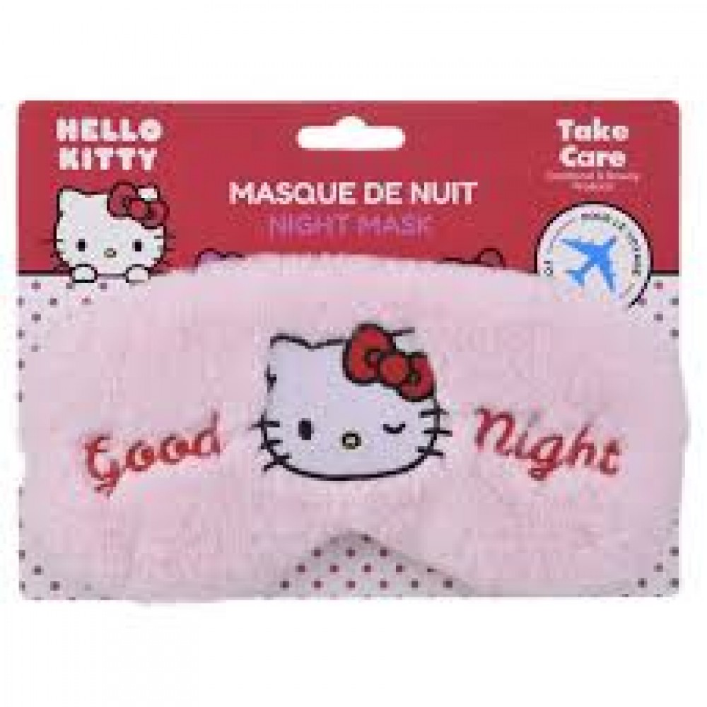 Night Mask Žaismingi miego akiniai Hello Kitty