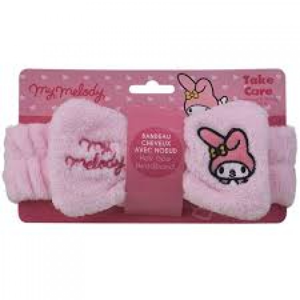 Hair Bow Headband Žaisminga galvos juosta su kaspinu My Melody