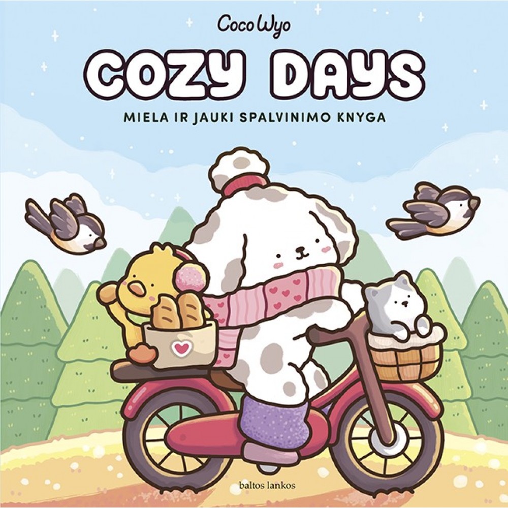 Cozy Days. Miela ir jauki spalvinimo knyga