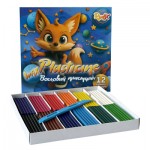 Plastilinas GAMMA, 12 spalvų po 20 g, su peiliuku