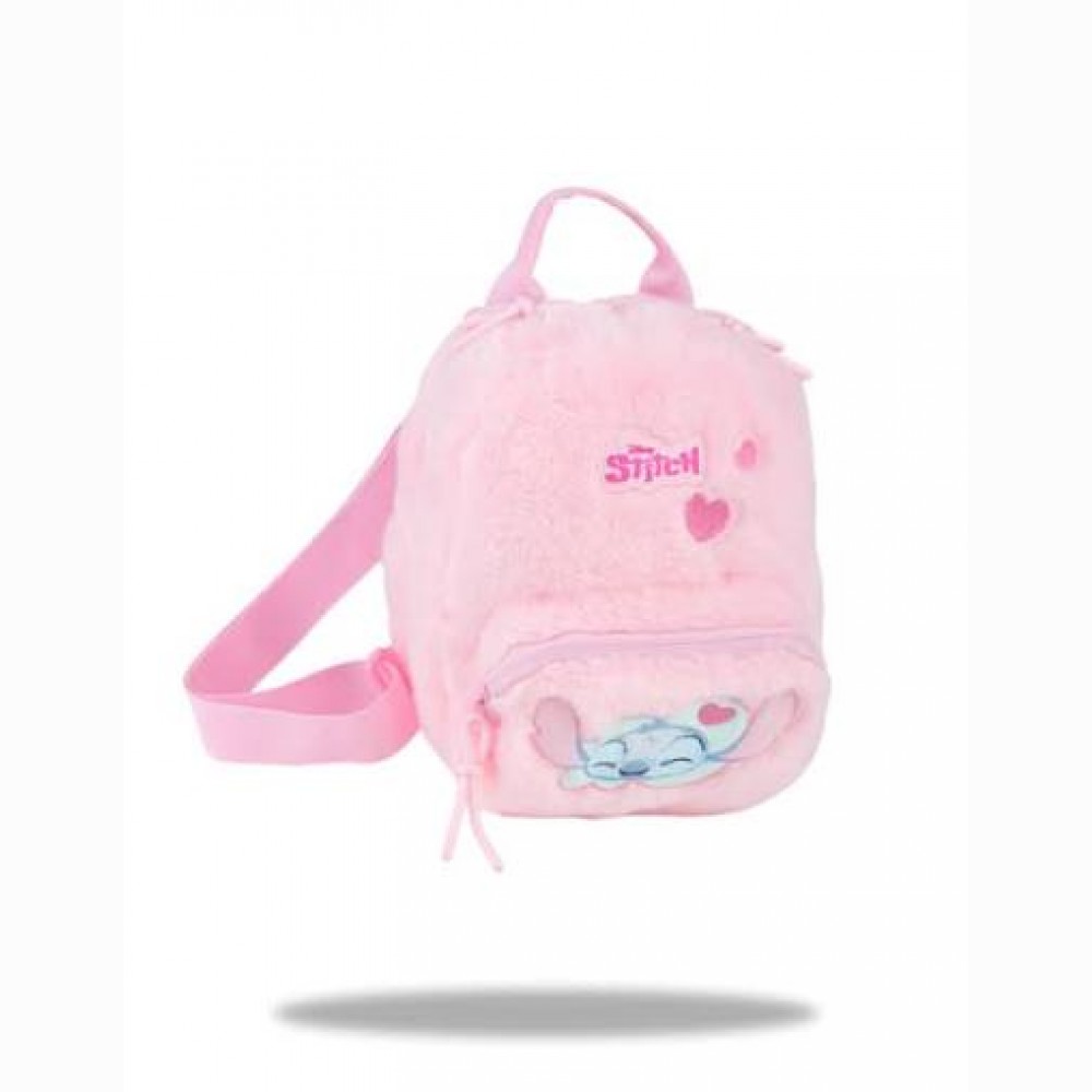 Kuprinė  STITCH PINK FLUFFY