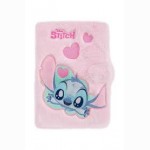 Užrašų knygelė STITCH FLUFFY 3, A5, 80 lapų, rožinės spalvos