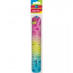 Plastikinė liniuotė 20cm SOFT ABS lanksti