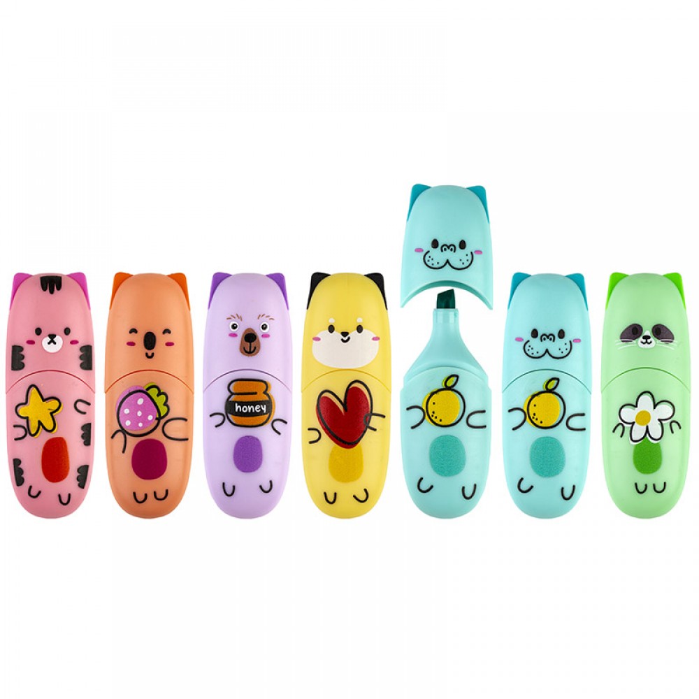 Teksto žymeklis Mini Cat PASTEL 1-5mm