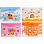 Vokas plastikinis A4 su sagute 016mm CAPYBARA įvairių spalvų