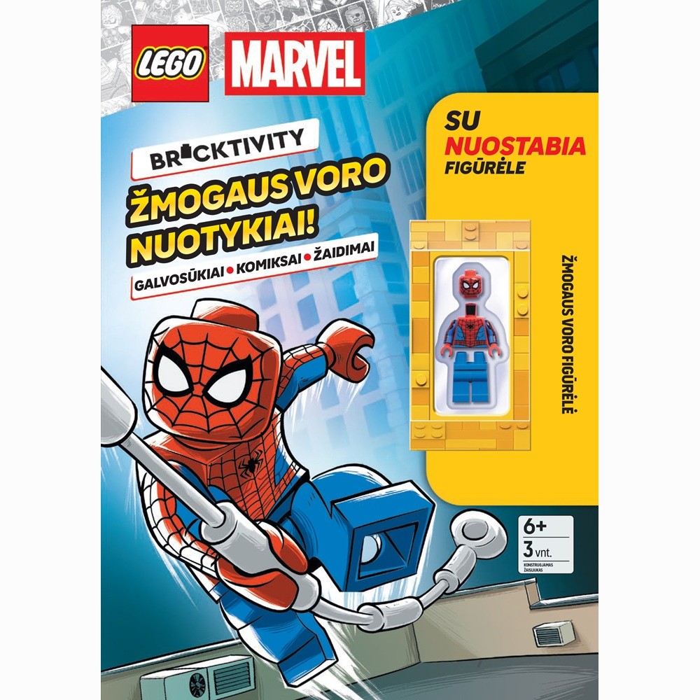 LEGO® MARVEL. Žmogaus Voro nuotykiai!