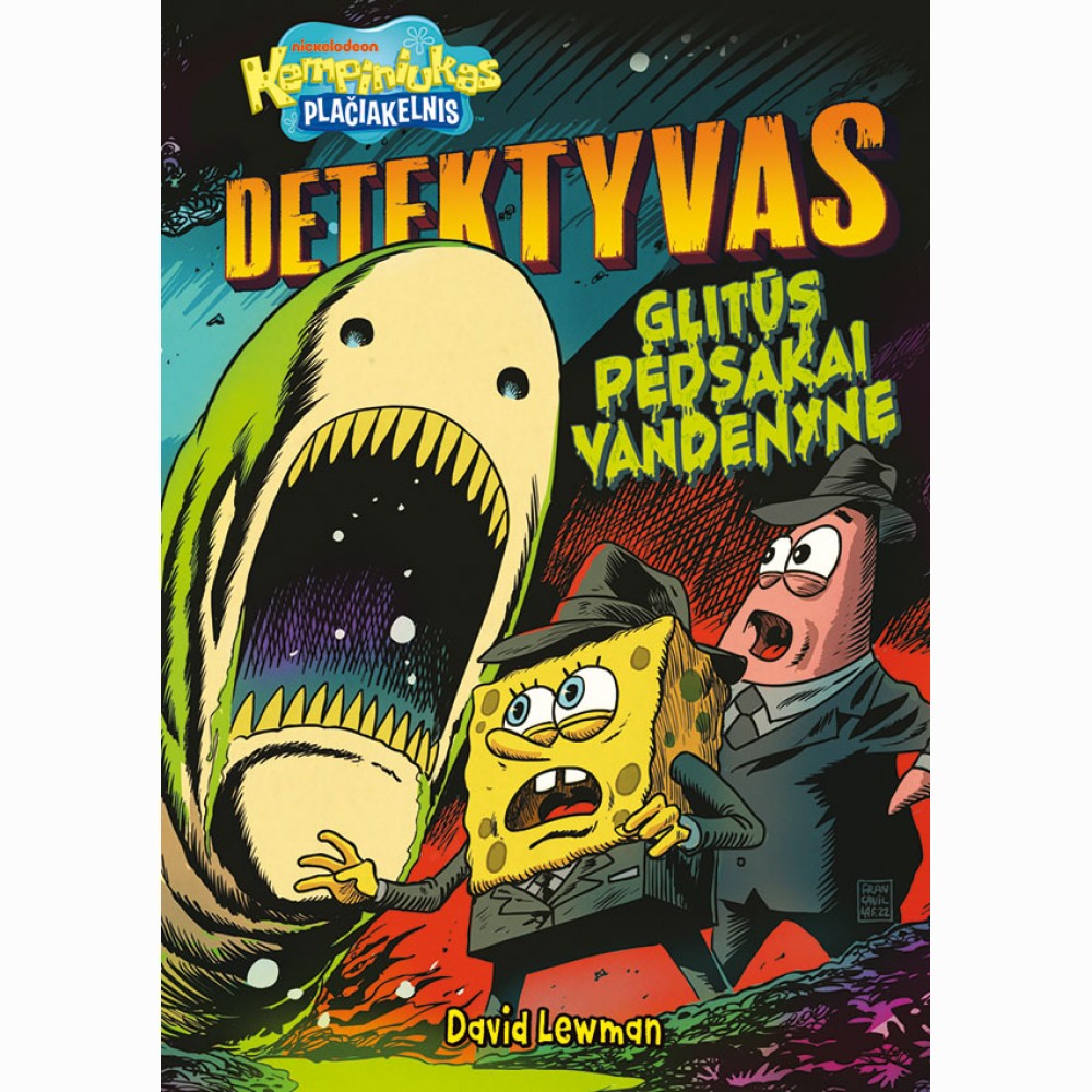 Kempiniukas Plačiakelnis. Detektyvas. Glitūs pėdsakai vandenyne