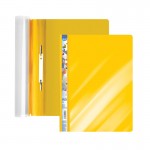 Segtuvėlis plastikinis A4 FOROFIS 0.15/0.15mm (geltonas blizgus) PP