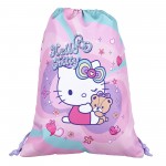Maišelis sportinei aprangai Hello Kitty 430x350x10mm
