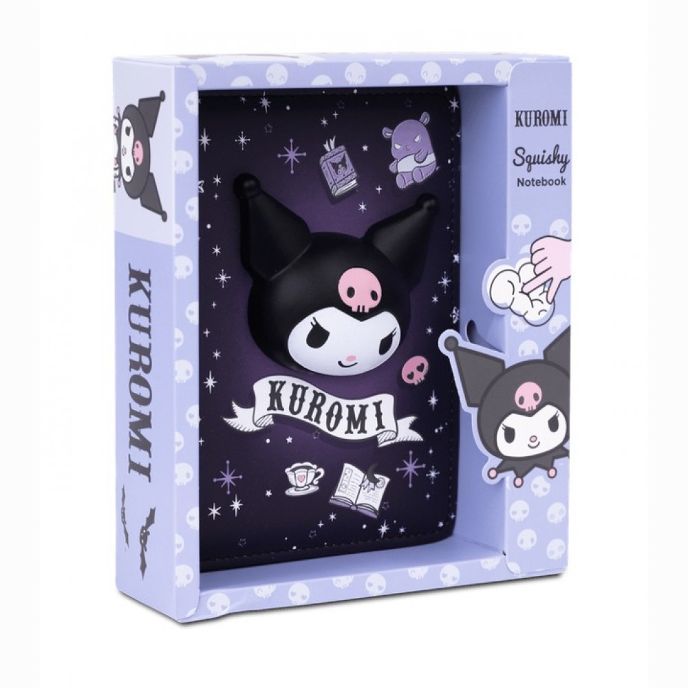Užrašų knygelė Kuromi, minkštu viršeliu, B6, 100 lapų