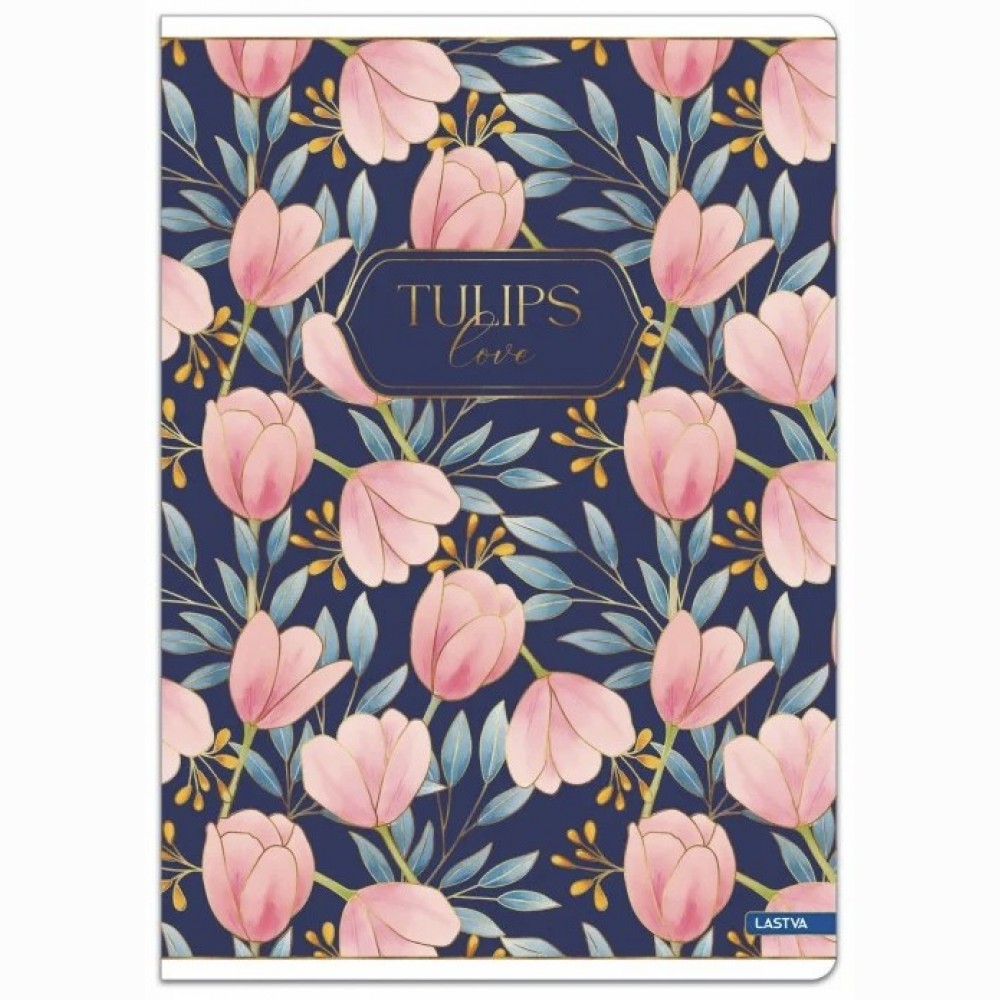Sąsiuvinis A5 52lap. 80g TULIPS linija