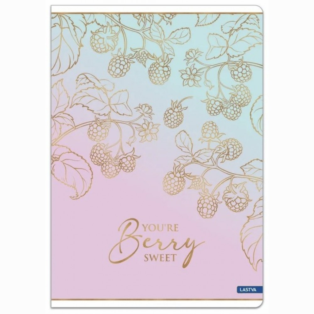 Sąsiuvinis A4 52lap. 80g BERRY lang.