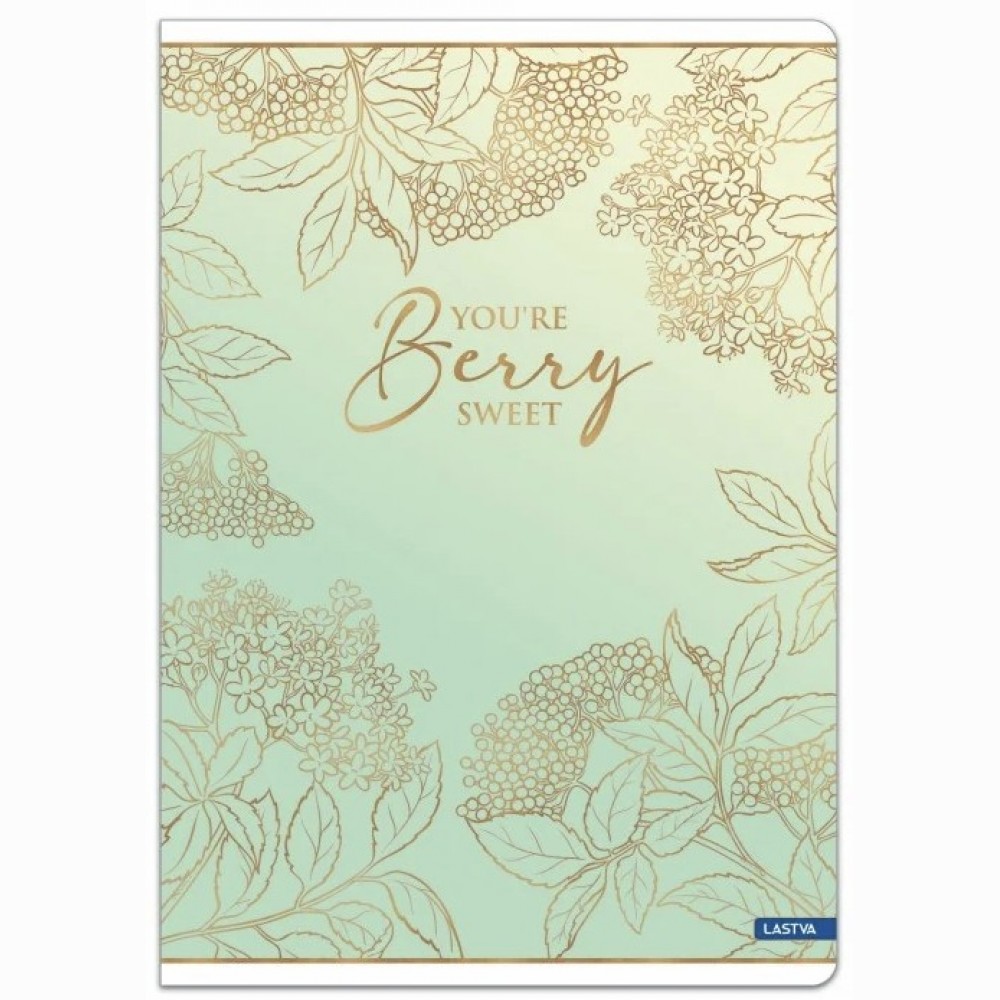 Sąsiuvinis A4 52lap. 80g BERRY linija