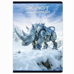 Sąsiuvinis(platus) A5 24 lap. 80 g linija ROBOT ANIMALS