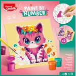 Tapyba pagal skaičius Maped Creativ 20x20 katė/triušis