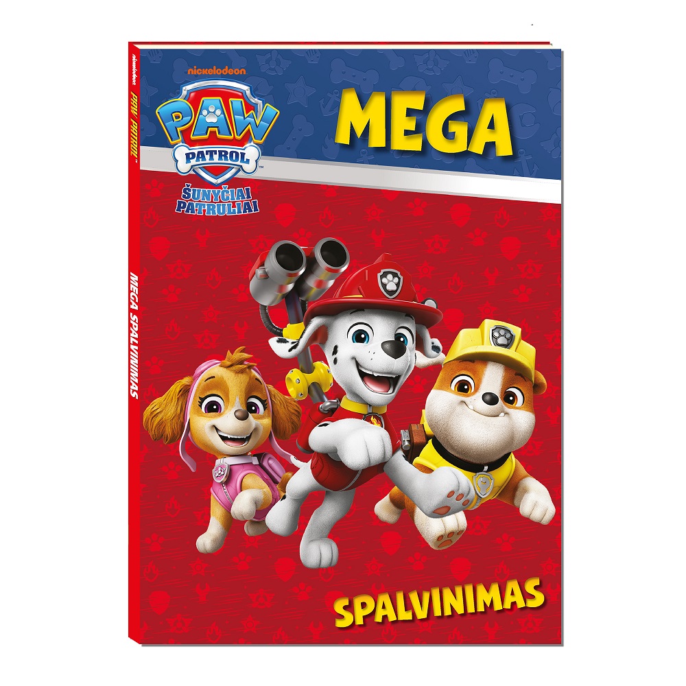 Šunyčiai patruliai. Mega spalvinimas