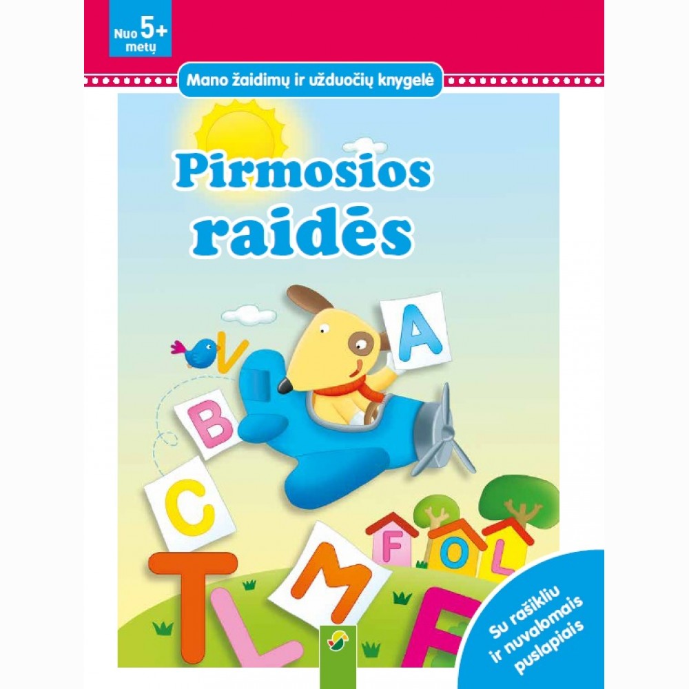 Pirmosios raidės /su nuvalomu rašikliu/