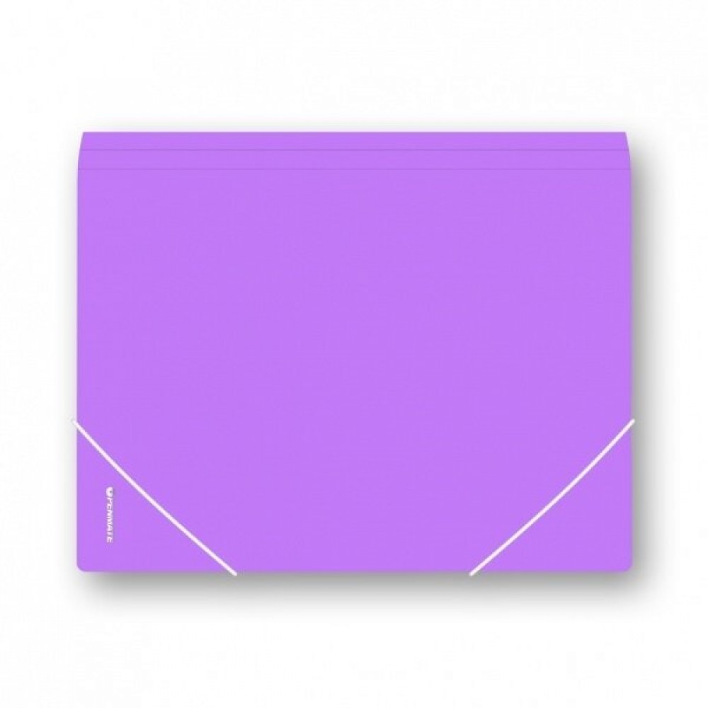 Aplankas su gumele Penmate A4 PP-102 violetinės spalvos