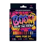 Flomasteriai Koh-I-Noor BOOM 1022 24 spalvos