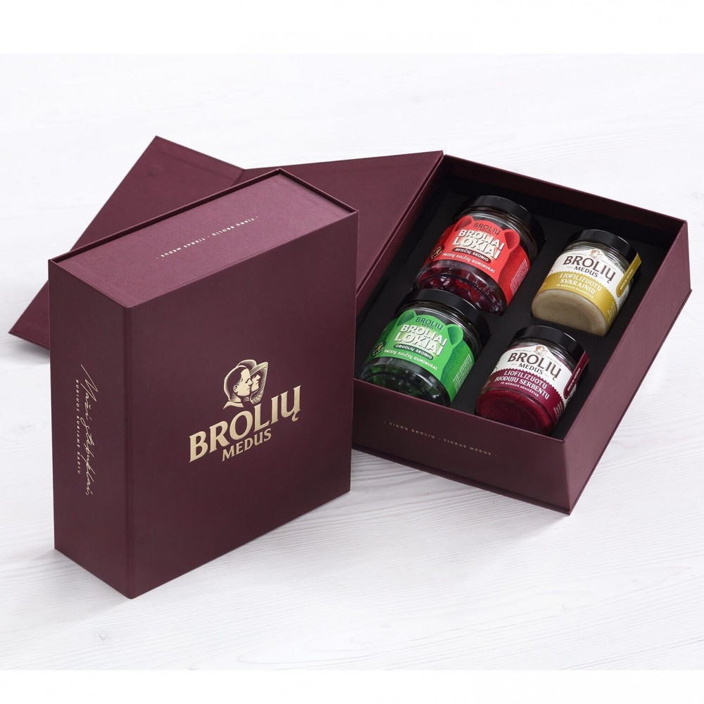Mini medaus dovana BROLIŲ MEDUS