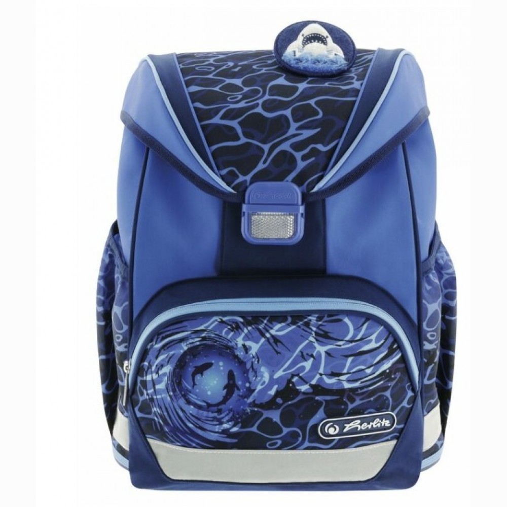 Forminė kuprinė Herlitz Loop empty Dolphin Ride, 22 x 31 x 37 cm