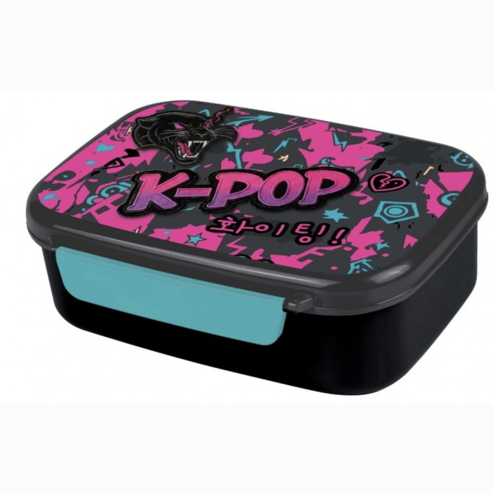 Pietų dėžutė FOODYX su skyriais 765 ml COOLPACK K-POP DARK