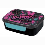 Pietų dėžutė FOODYX su skyriais 765 ml COOLPACK K-POP DARK