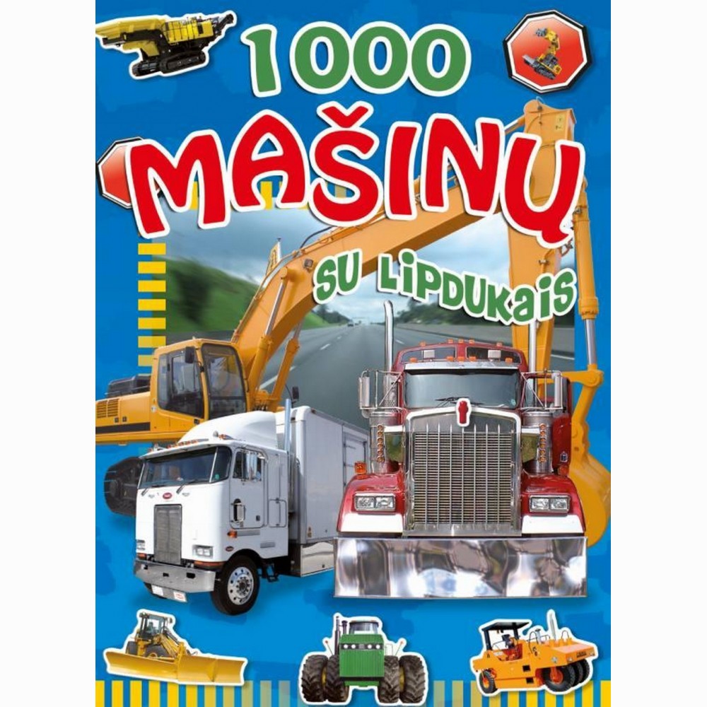1000 mašinų su lipdukais
