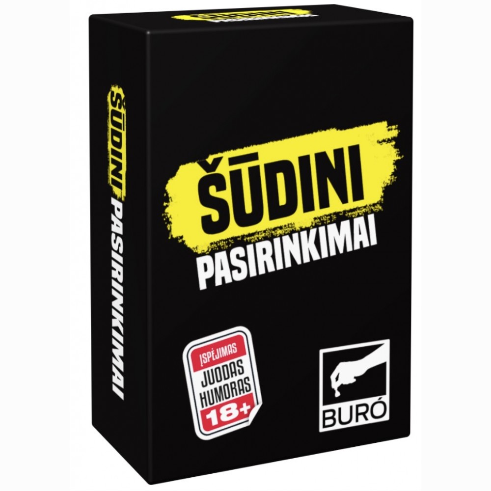 Stalo žaidimas ŠŪDINI PASIRINKIMAI