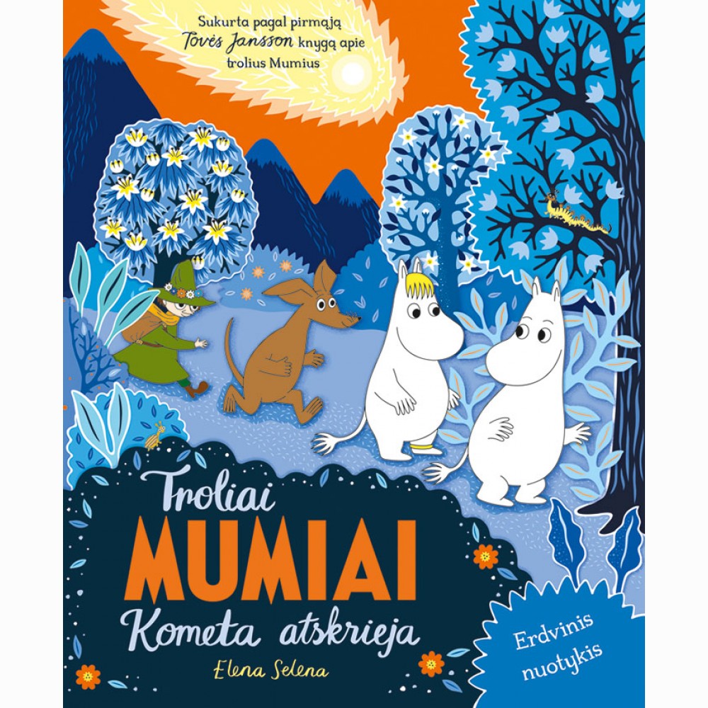 Troliai Mumiai. Kometa atskrieja. Erdvinė knyga