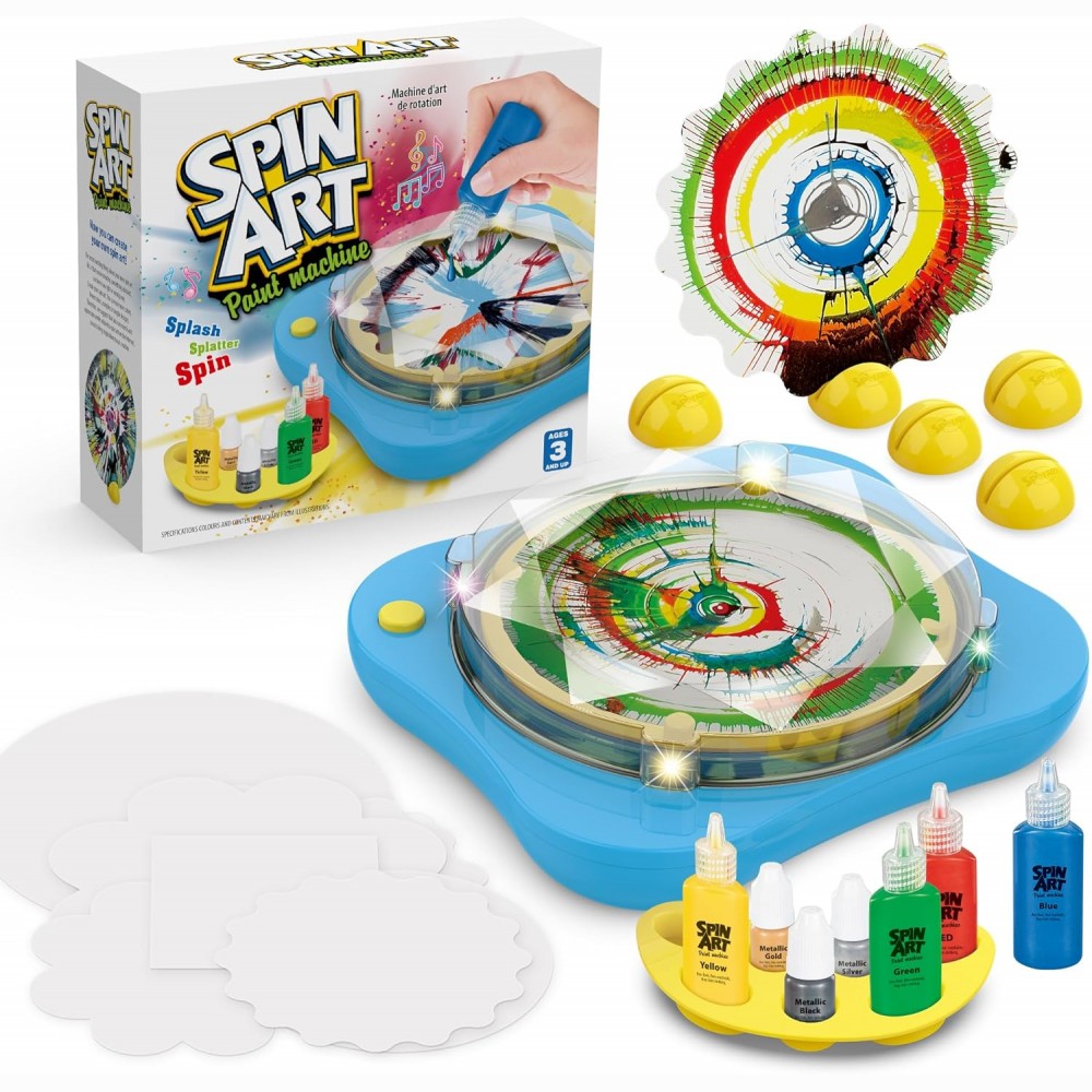 Kūrybinis Spin Art piešimo rinkinys