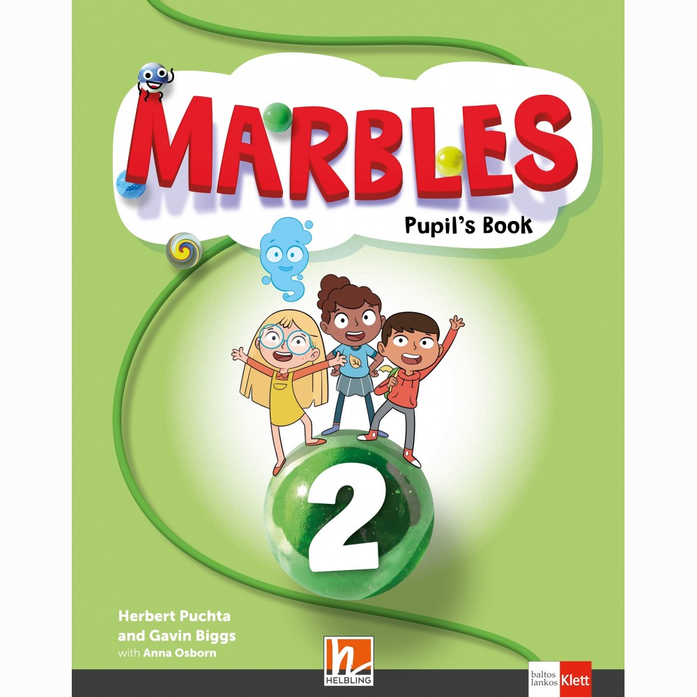 Anglų kalba. Vadovėlis  "Marbles 2" 3 klasei