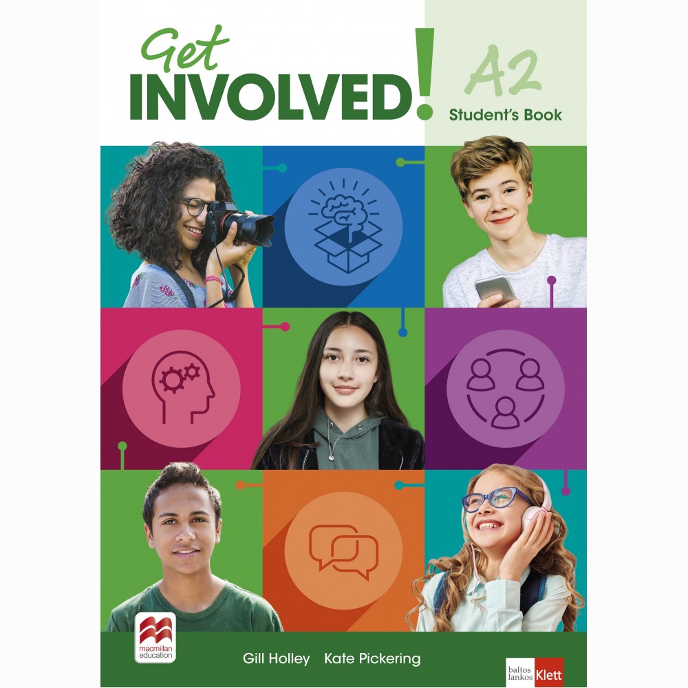 Anglų kalba. Vadovėlis  "Get Involved! A2" 6 klasei