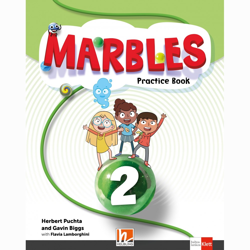 Anglų kalba. Pratybų sąsiuvinis "Marbles 2" 3 klasei + Praktinių įgūdžių sąsiuvinis "Marbles 2" 3 klasei