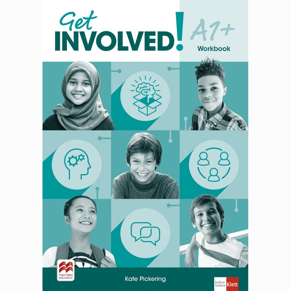 Anglų kalba. Pratybų sąsiuvinis "Get Involved! A1+" 5 klasei + Praktinių įgūdžių sąsiuvinis "Get Involved! A1+" 5 klasei