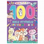 100 Mielų gyvūnėlių spalvinimo knyga