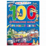 100 Įspūdingiausių mašinų spalvinimo knyga