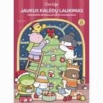 Jaukus Kalėdų laukimas: spalvinimo knygelių advento kalendorius