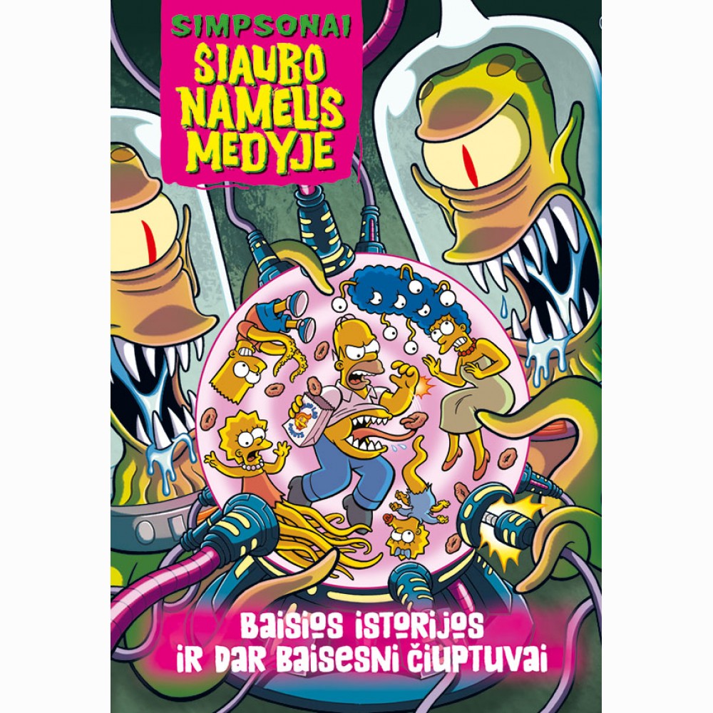 Simpsonai. Siaubo namelis medyje. Baisios istorijos ir dar baisesni čiuptuvai