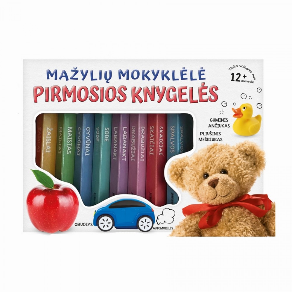 Pirmosios knygelės: mažylių mokyklėlė