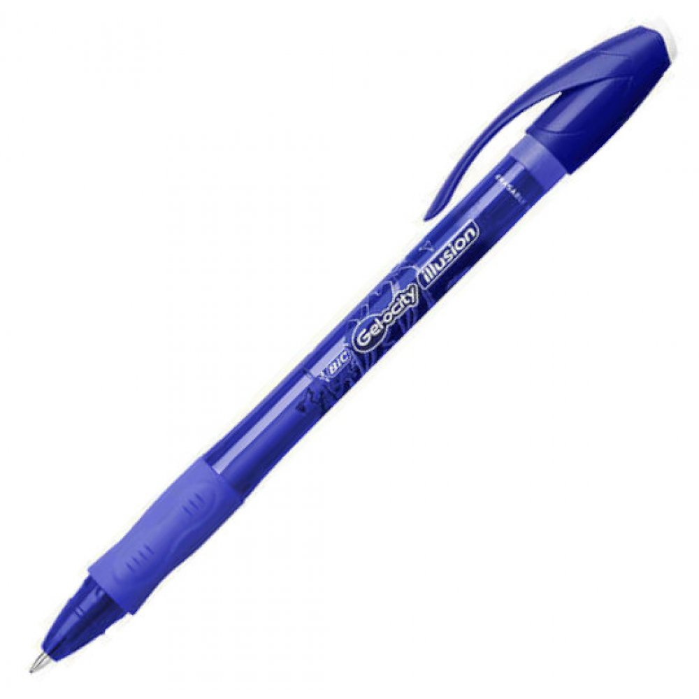 Gelinis rašiklis BIC , nutrinamas, Gelocity Illusion, mėlynos spalvos Gelinis rašiklis BIC , nutrinamas, Gelocity Illusion, mėlynos spalvos