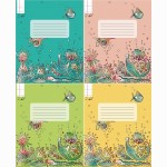 Sąsiuviniai 2 kl, linija 12 lapų, 80g./m2