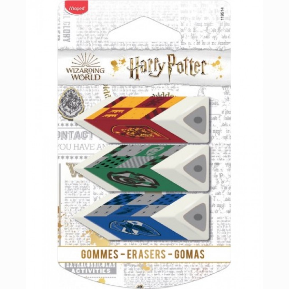 Trintukas Maped Harry Potter 3vnt. blister. Trintukas Maped Harry Potter 3vnt. blister.