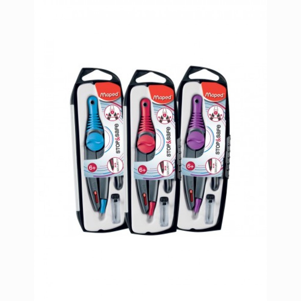 Skriestuvas Maped Stop&Safe 3 dalys Skriestuvas Maped Stop&Safe 3 dalys