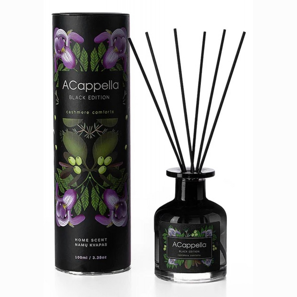 Namų kvapas ACappella BLACK EDITION Cashmere Comforts, 100 ml